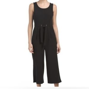 Rachel Zoe Cropped Grommet Detail Jumpsuit